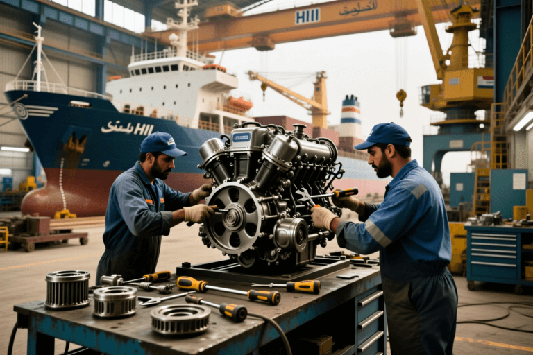 تعمیر موتور HHI