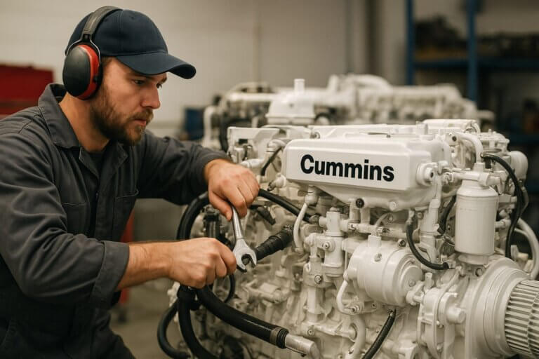 تعمیر موتور Cummins در بندرعباس