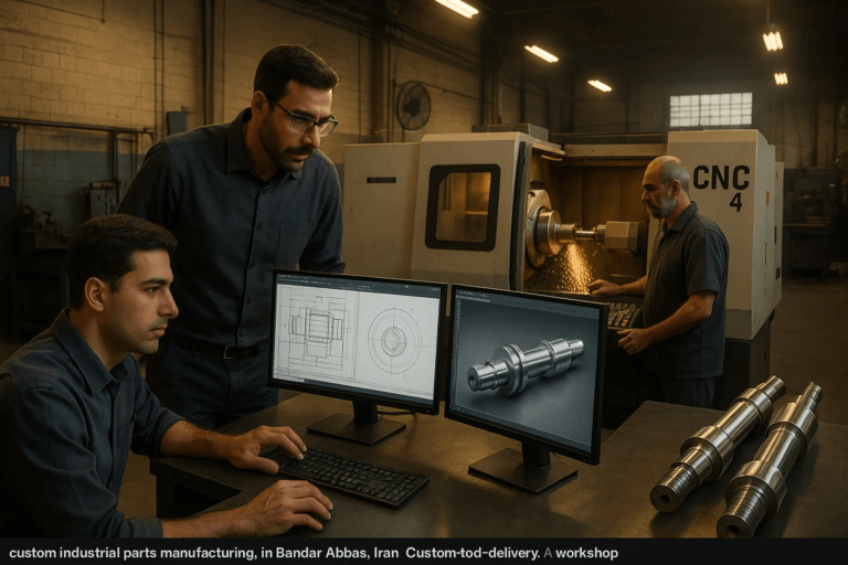 سفارش ساخت قطعات صنعتی بندرعباس