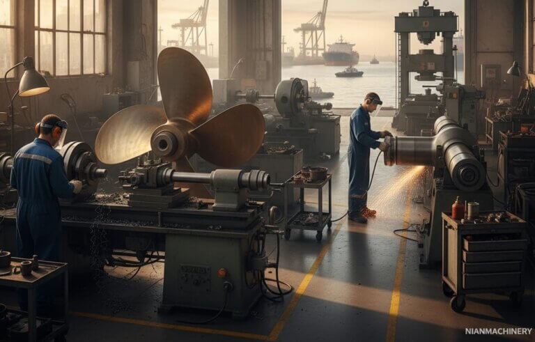 تراشکاری قطعات شناور دریایی