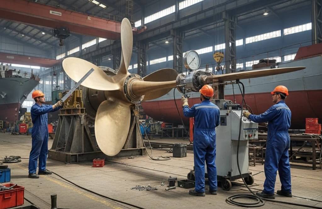 تنظیم زاویه پروانه کشتی و تأثیر آن بر راندمان و مصرف سوخت